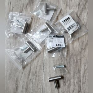 Liberty Bauhaus Silver Pull Bar 1 Inch, 7pcs